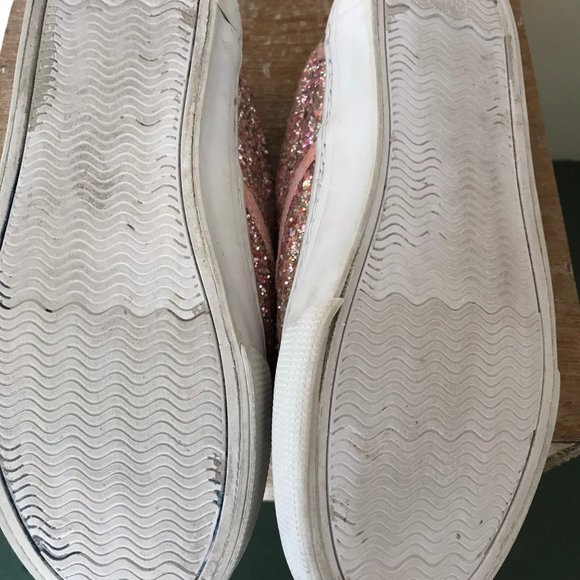 Gap Kids Pink Sparkles Slip Ons - Picture 8 of 8